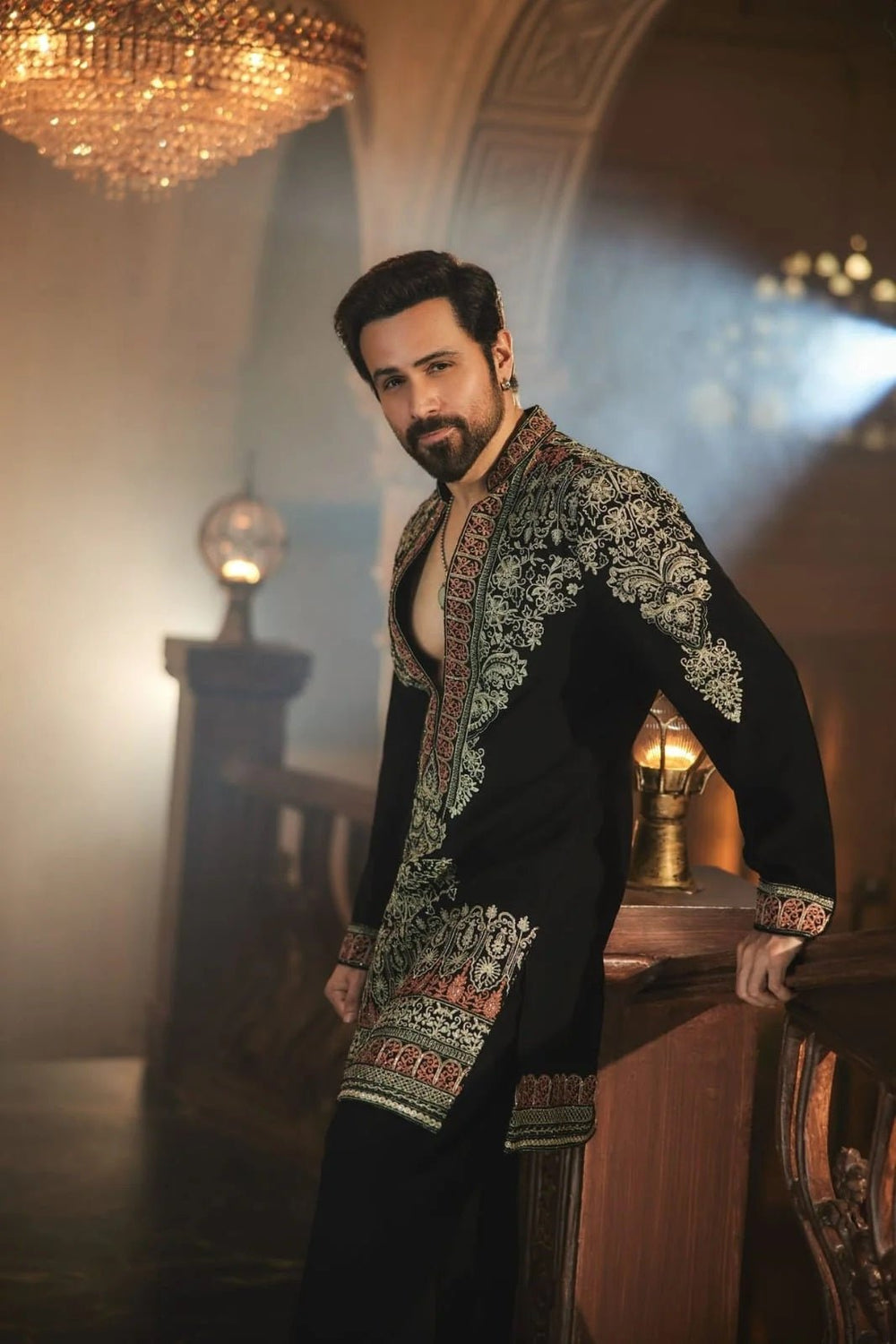 Emraan Hashmi Kurta Set With Emrodery - The Indian Kurta