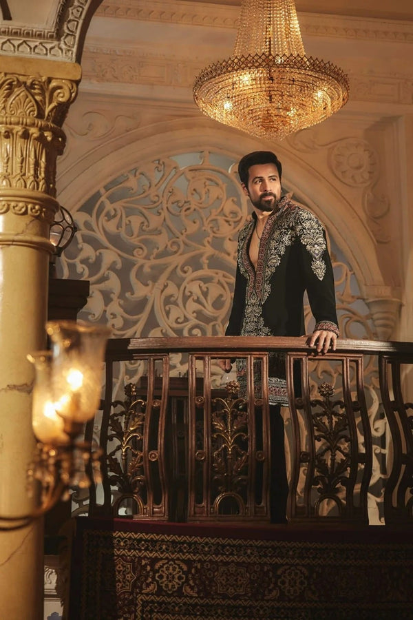 Emraan Hashmi Kurta Set With Emrodery - The Indian Kurta
